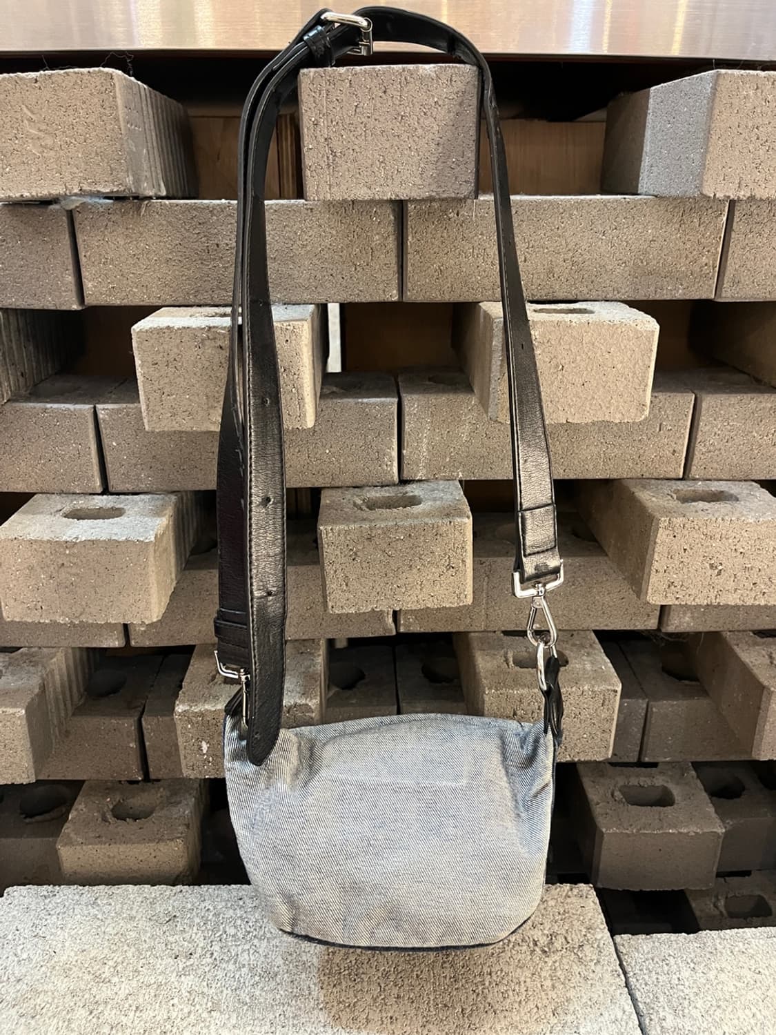 디젤 데님 크로스바디 백 상품이미지6