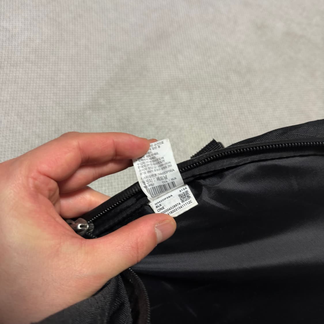 노스페이스 테크샷 블랙 백팩 상품이미지7