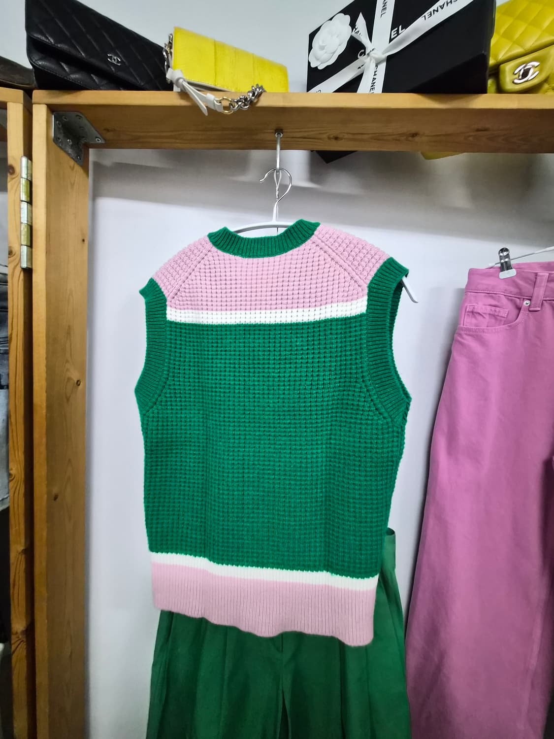 마르니 니트베스트. 코스그린 세미벌룬팬츠 상품이미지6