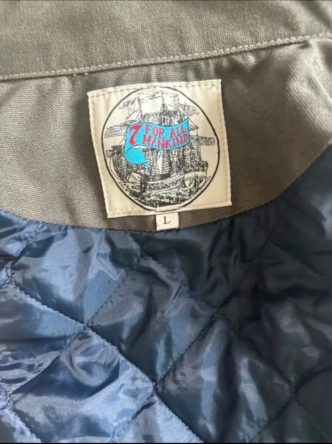 (L) 7포올맨카인드 캔버스 라이더자켓 상품이미지4