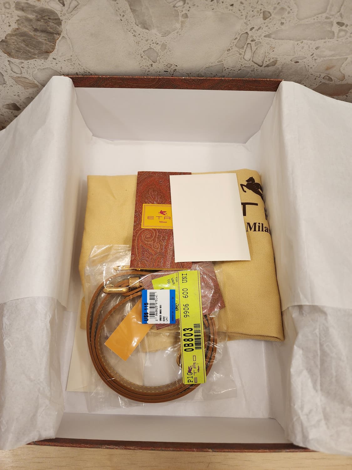 에트로 2478 페이즐리 캔버스 클러치 숄더백 상품이미지9