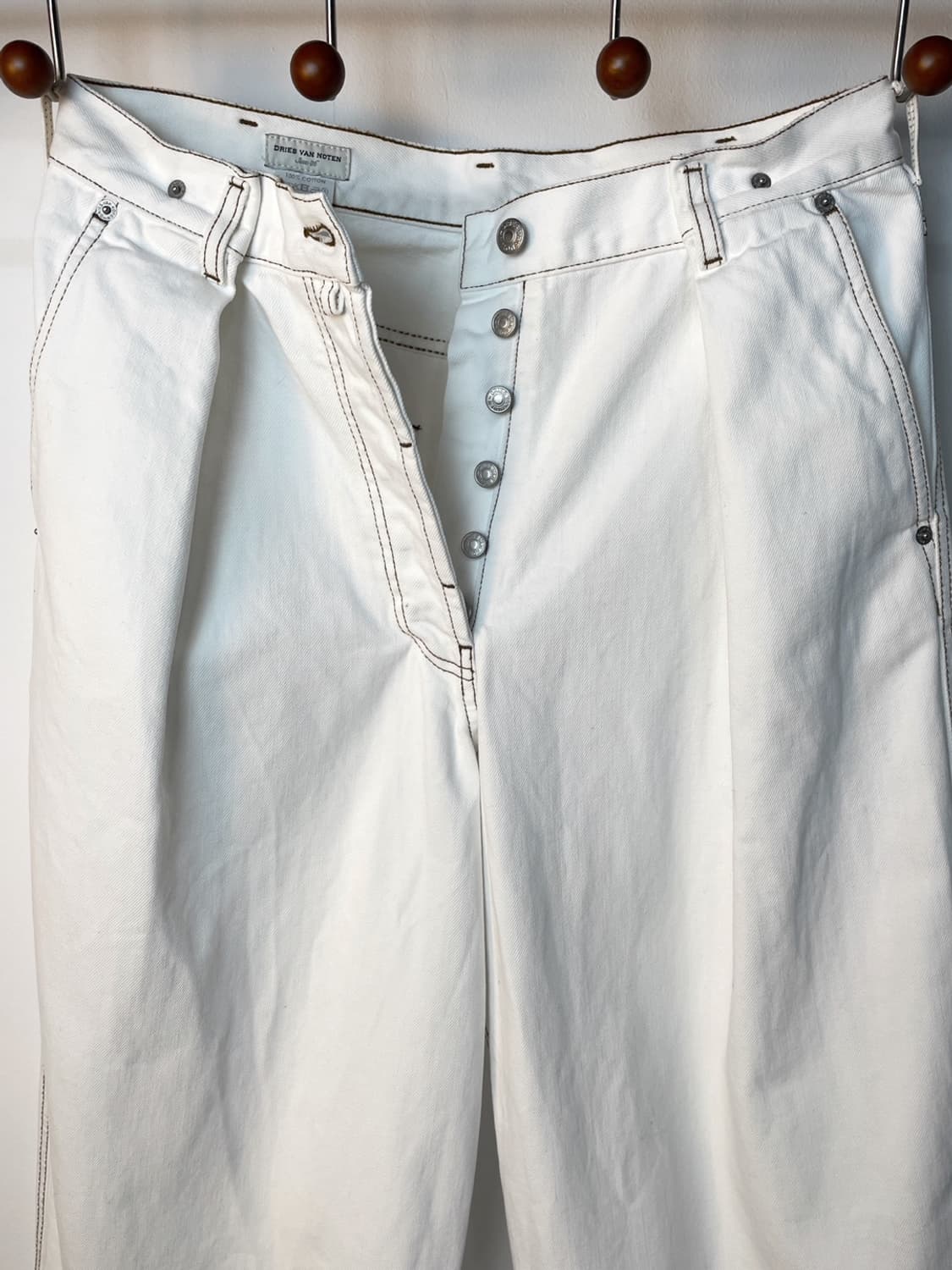 드리스반노튼 와이드 데님 팬츠  상품이미지8