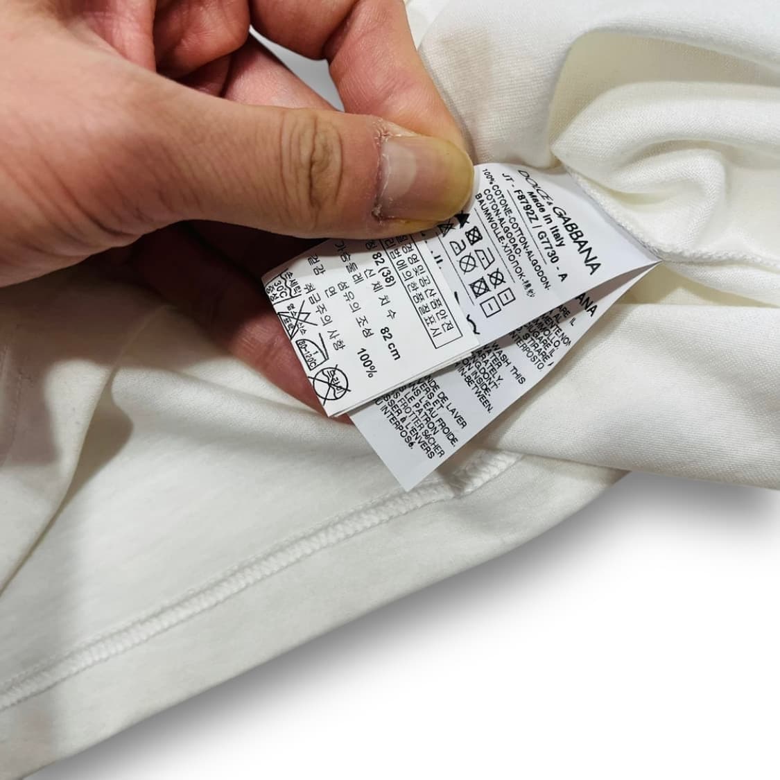 돌체 앤 가바나 러브 보이 걸 큐빅 아카이브 슬리브리스 상품이미지5