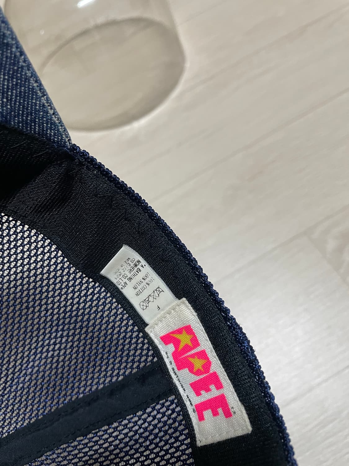 올드 베이프 데님 메쉬캡 (여성용) 상품이미지5