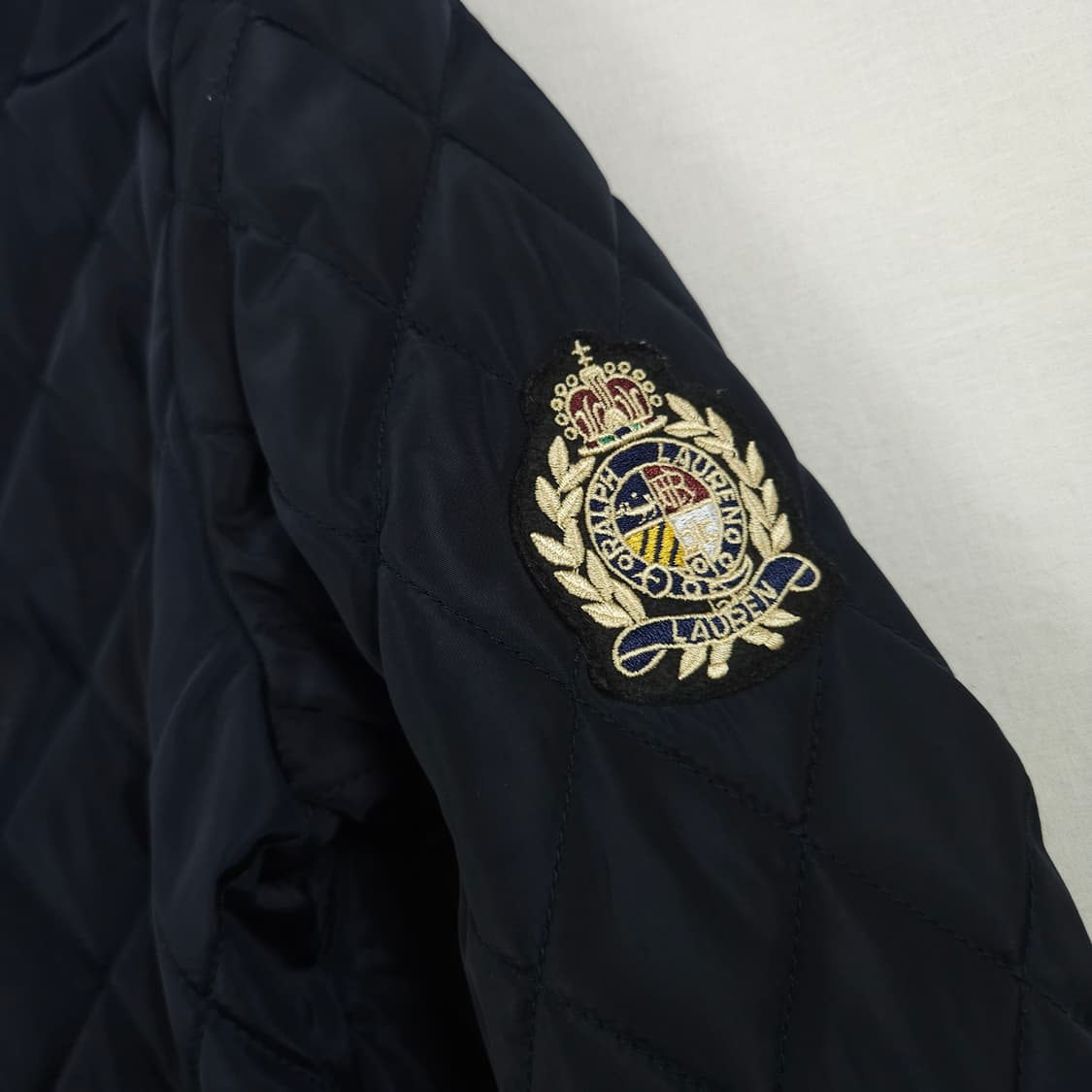 (여성xs) 폴로 랄프로렌 퀼팅 패치 자켓 상품이미지3