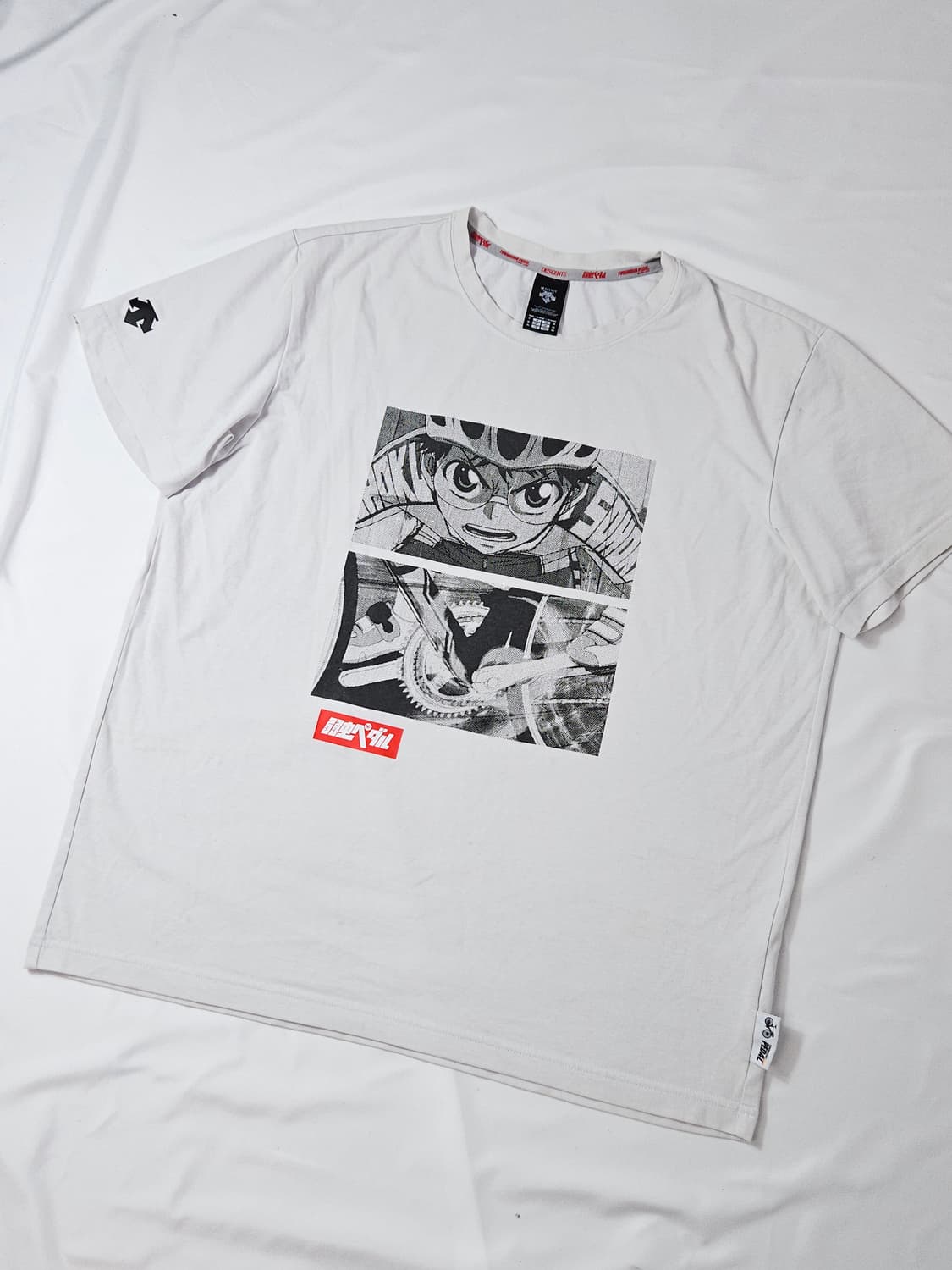 데상트 일본 요와무시페다루 겁쟁이페달 반팔 한정판 XL 105 상품이미지1