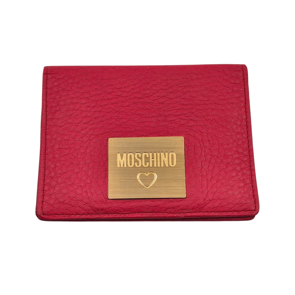 90s 이탈리아 모스키노 하트 레더 반지갑 상품이미지1