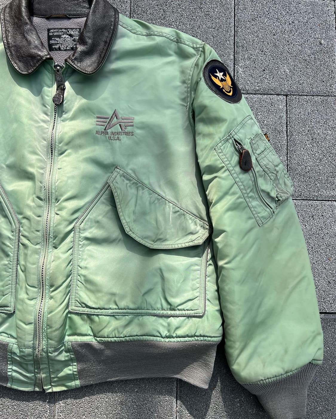 1990s Alpha Industries Bomber 상품이미지5