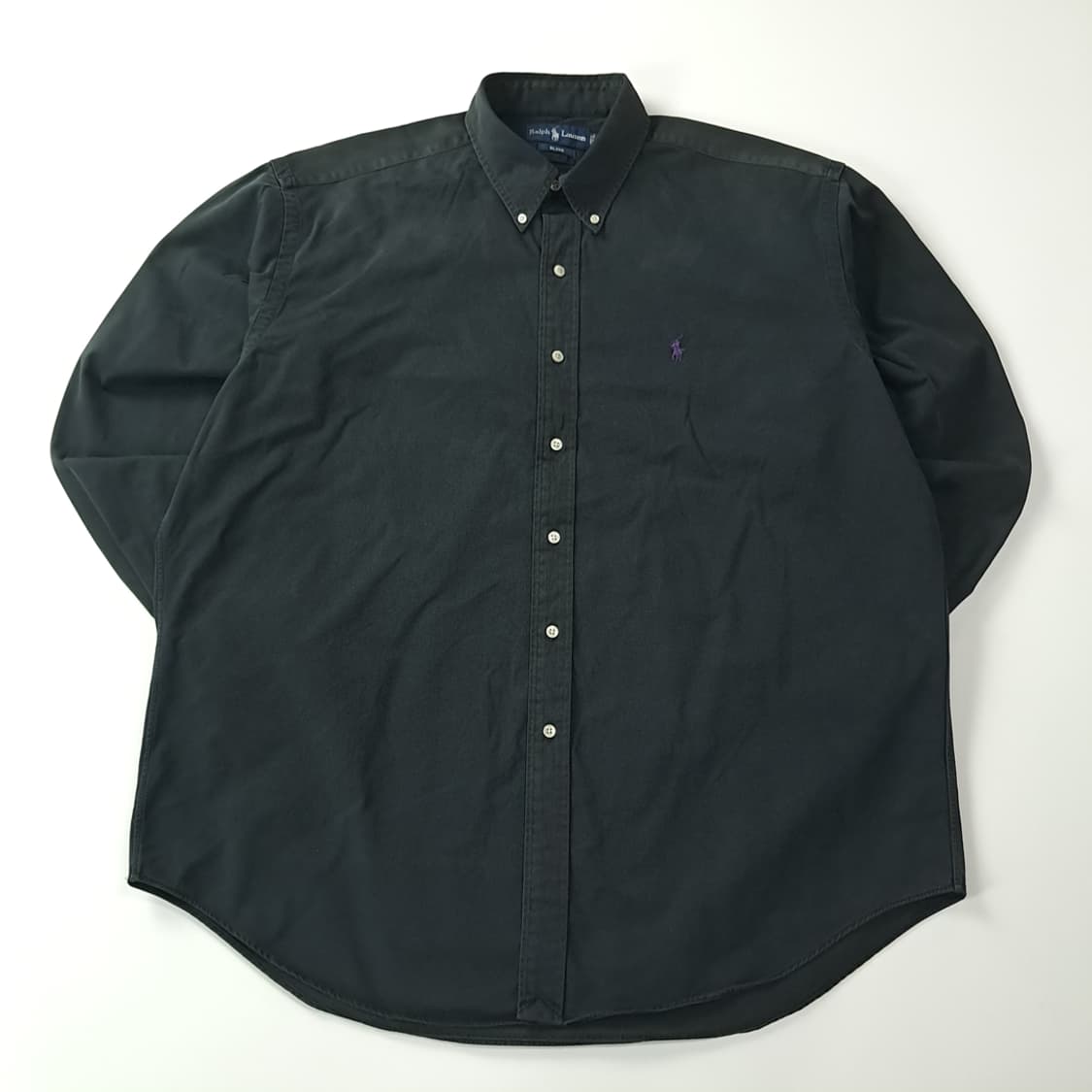 CK507 XL 폴로 90s 블레이크 빈티지 블랙 셔츠 남방 상품이미지1
