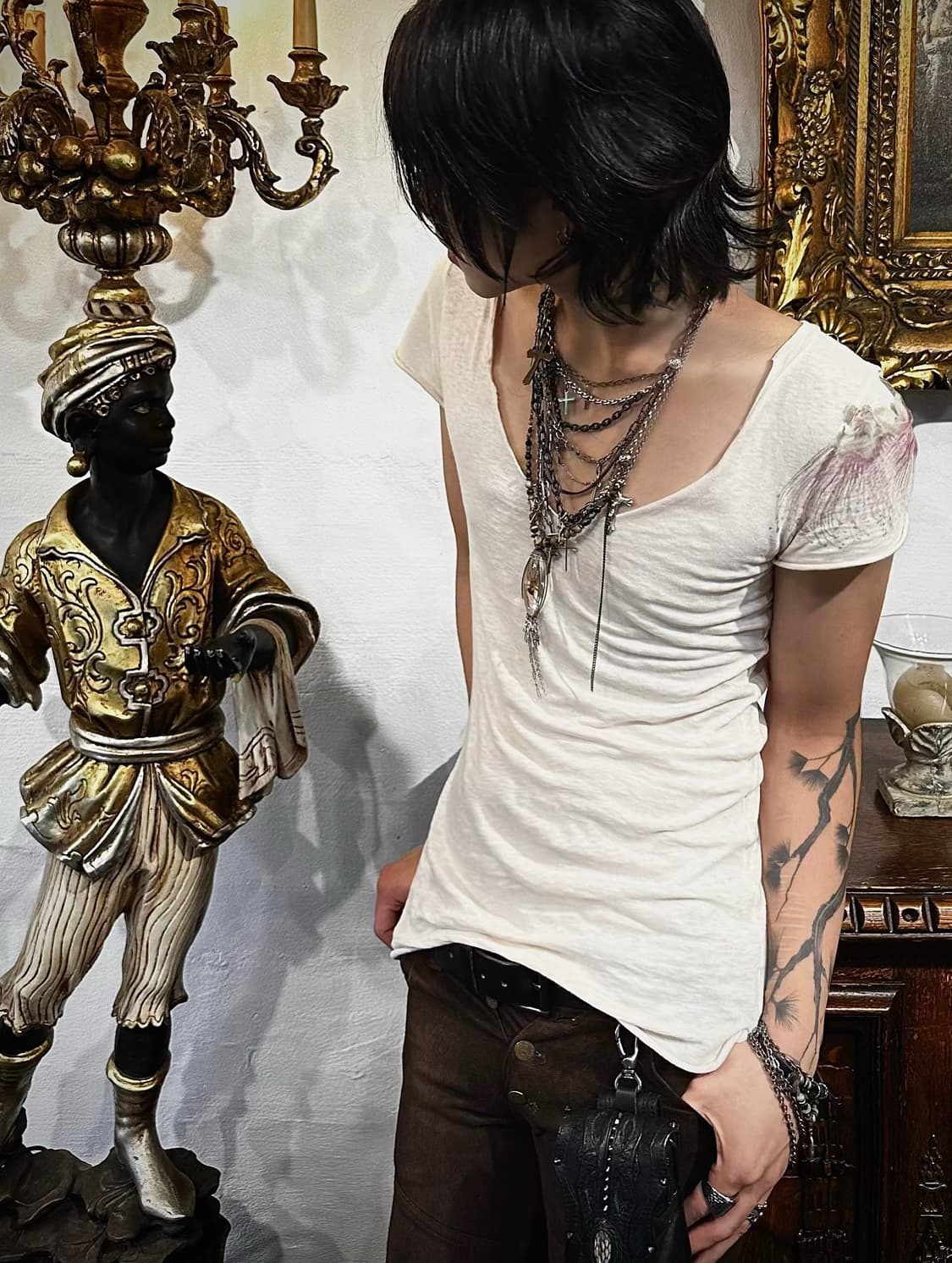 'necrosanct.relics' cross necklace 상품이미지3