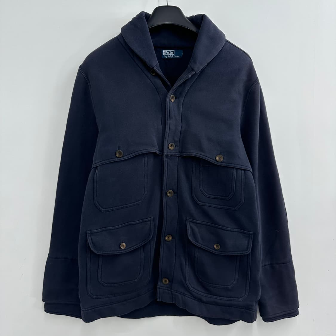 100 폴로 랄프로렌 남자 숄카라 멀티 포켓 자켓 상품이미지1
