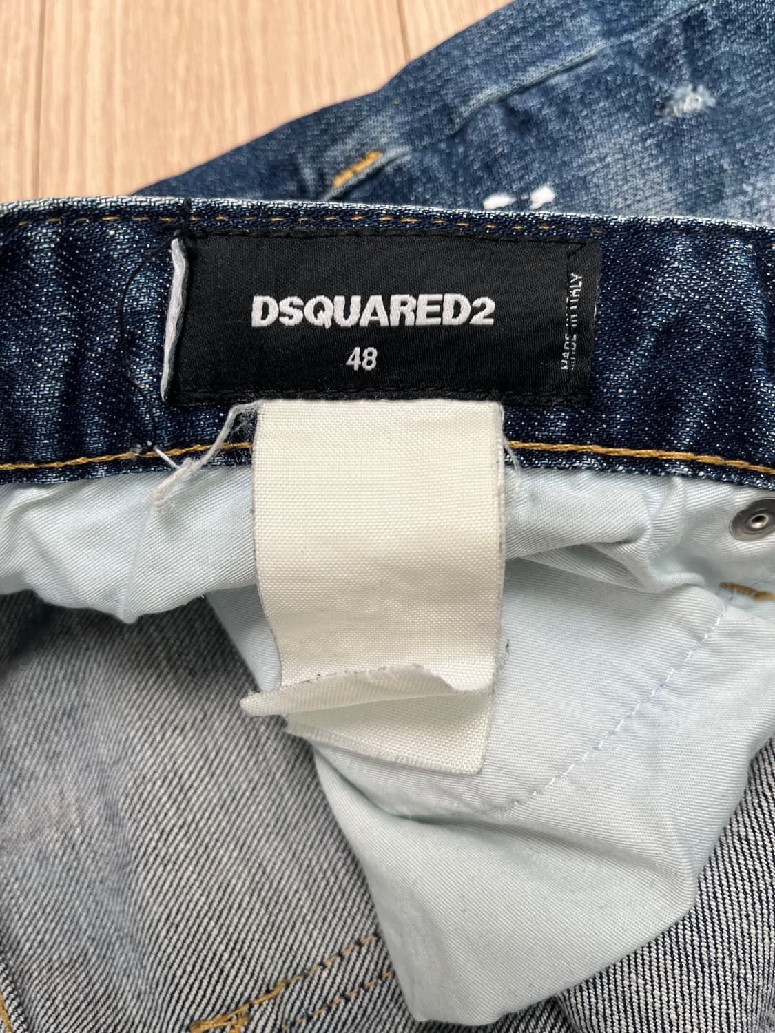 디스퀘어드2 페인트 스플래터 데님 48(34인치) 정품 상품이미지6