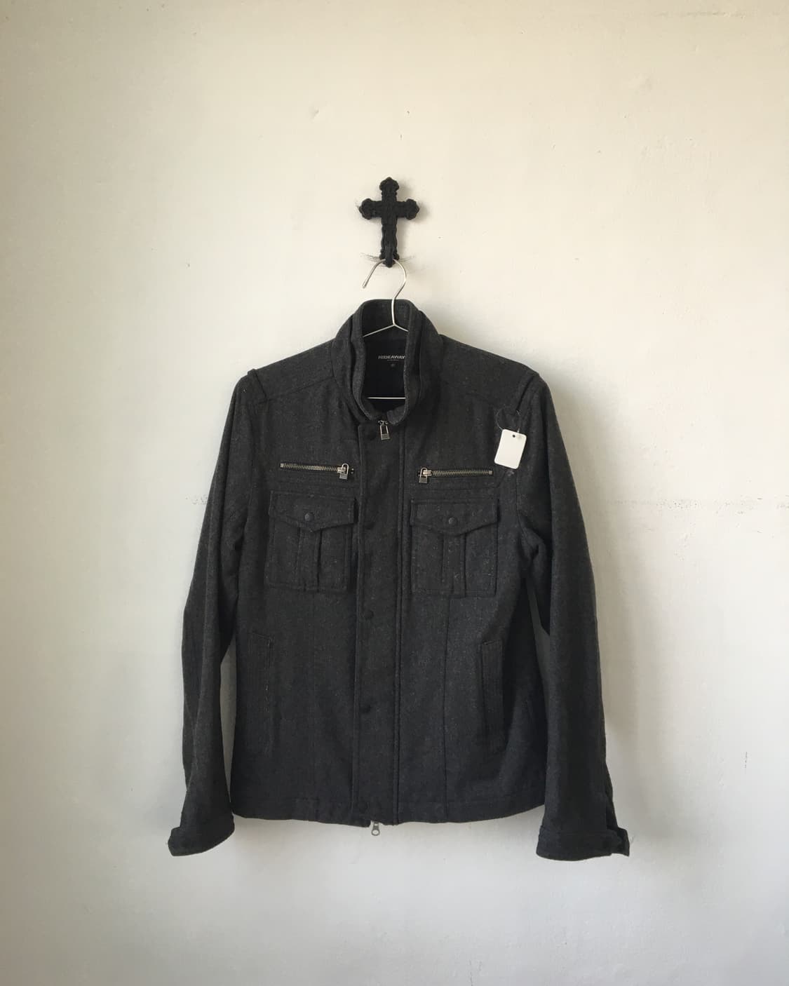 High neck woolen jacket 상품이미지2