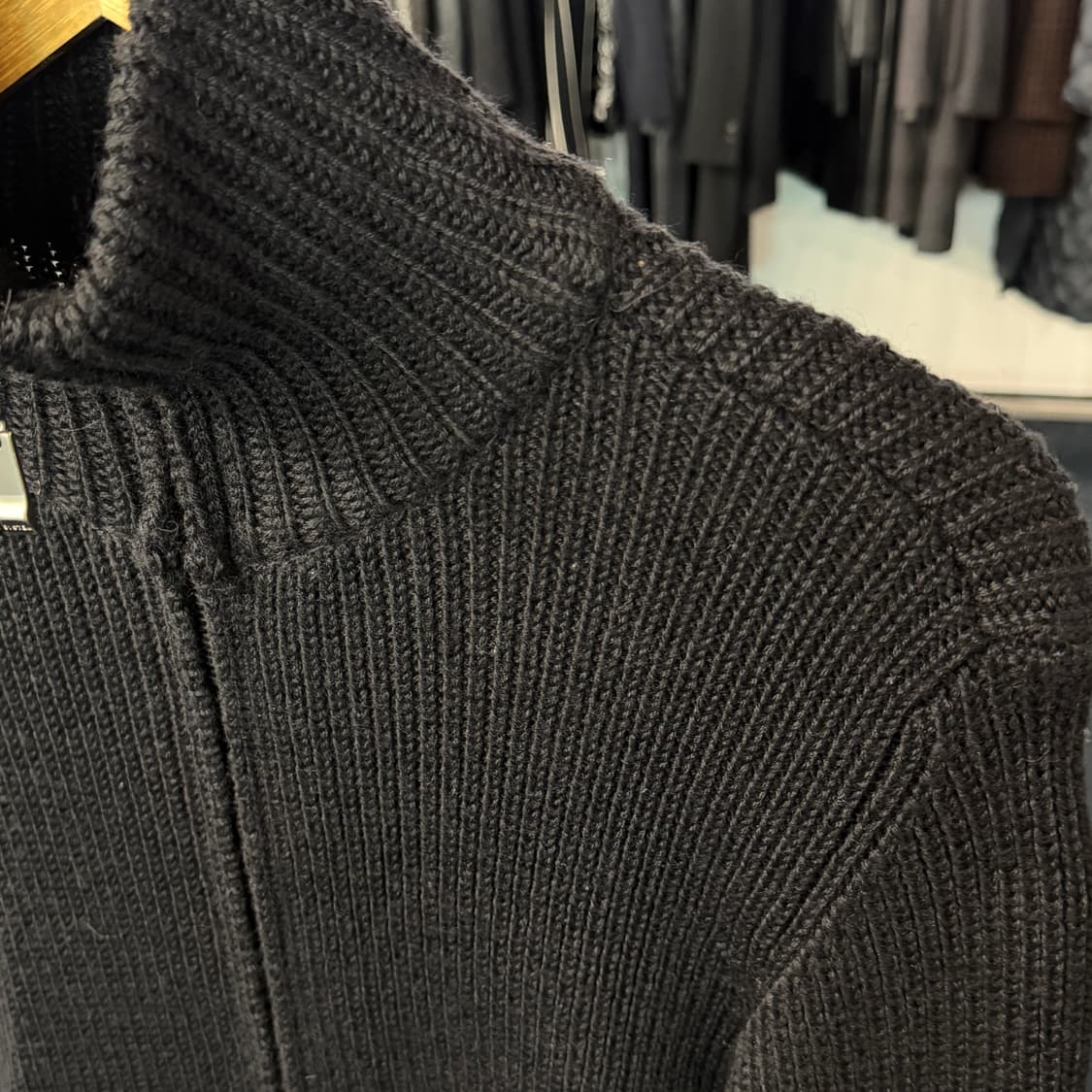 [M] 한섬 시스템 니트집업   상품이미지3