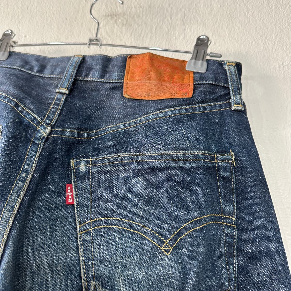 리바이스503B-XX 셀비지 데님 청바지 29 상품이미지2