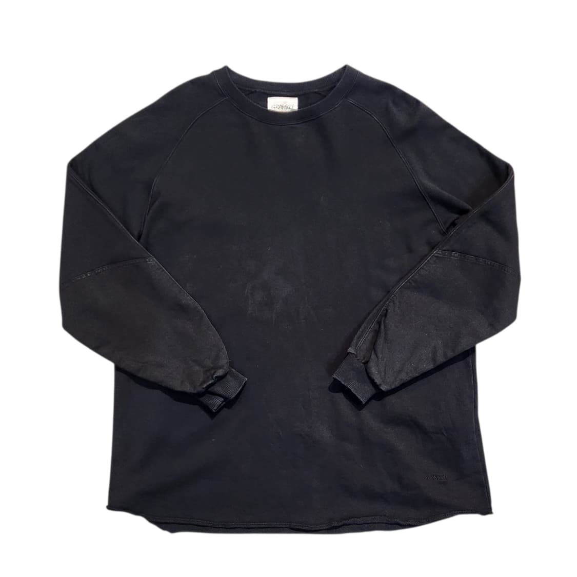 Gramicci 그래미치 블랙 맨투맨 (L) 상품이미지1