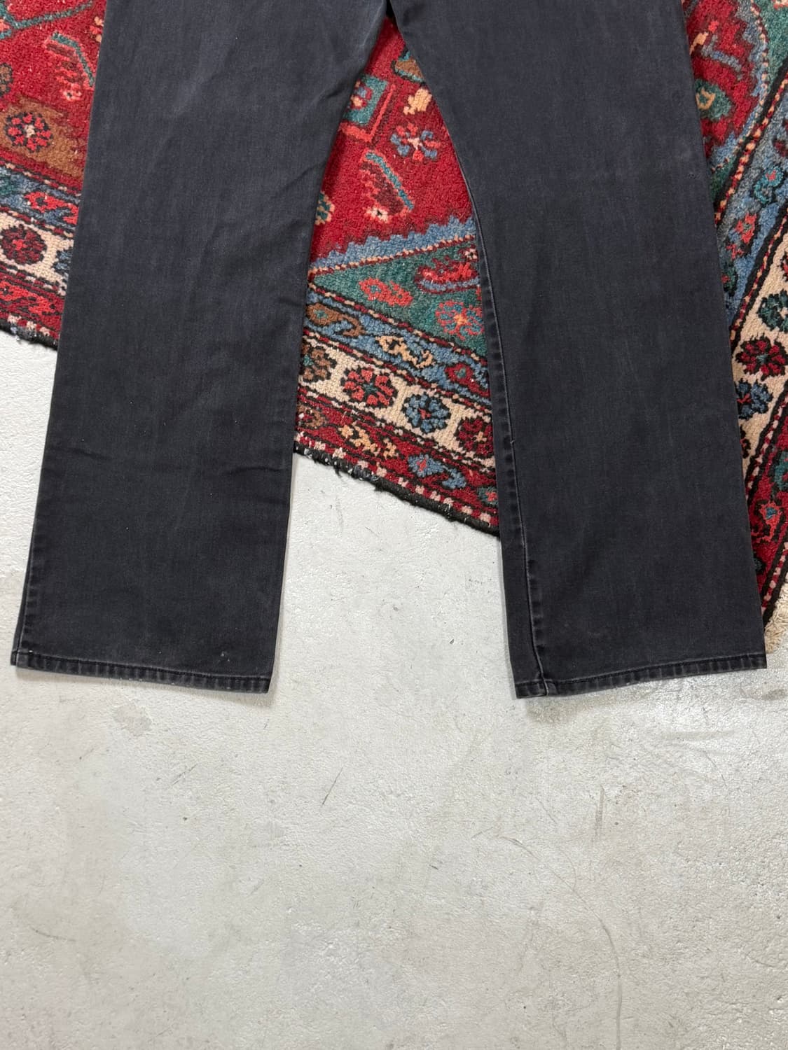 00's 리바이스 517 블랙 부츠컷 플레어진 상품이미지9