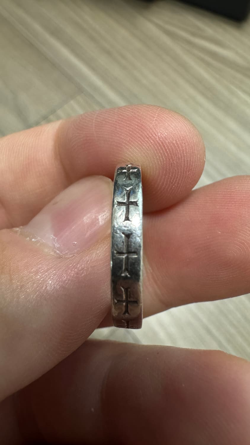 크롬하츠 3mm 퍽유링 상품이미지2