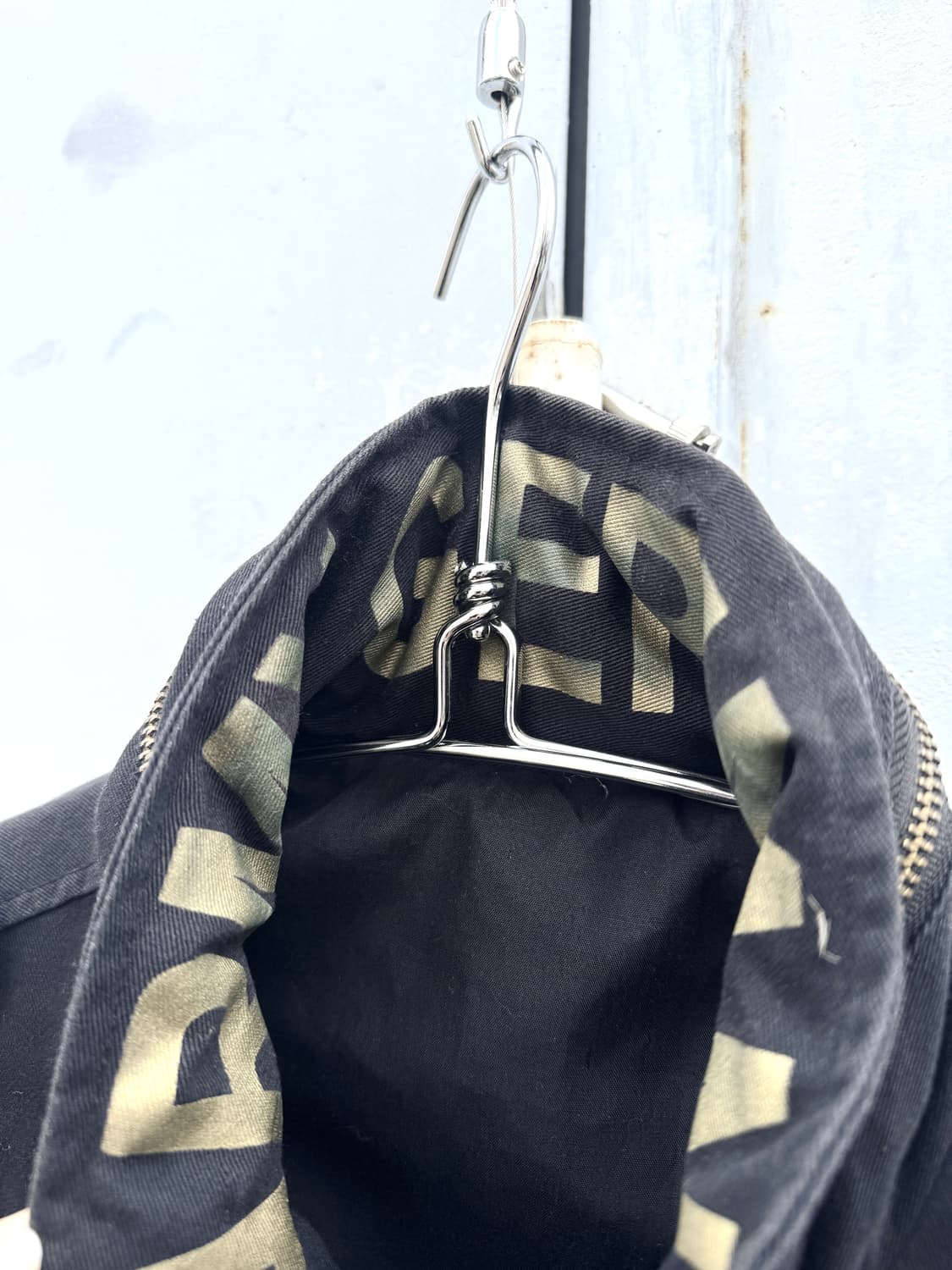 블랙 패치 필드 자켓 상품이미지4