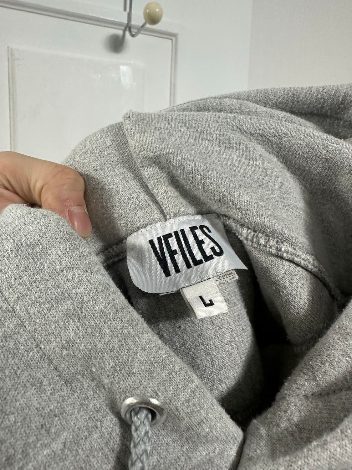 브이파일즈 VFILES 리버스위브 후드티 상품이미지4