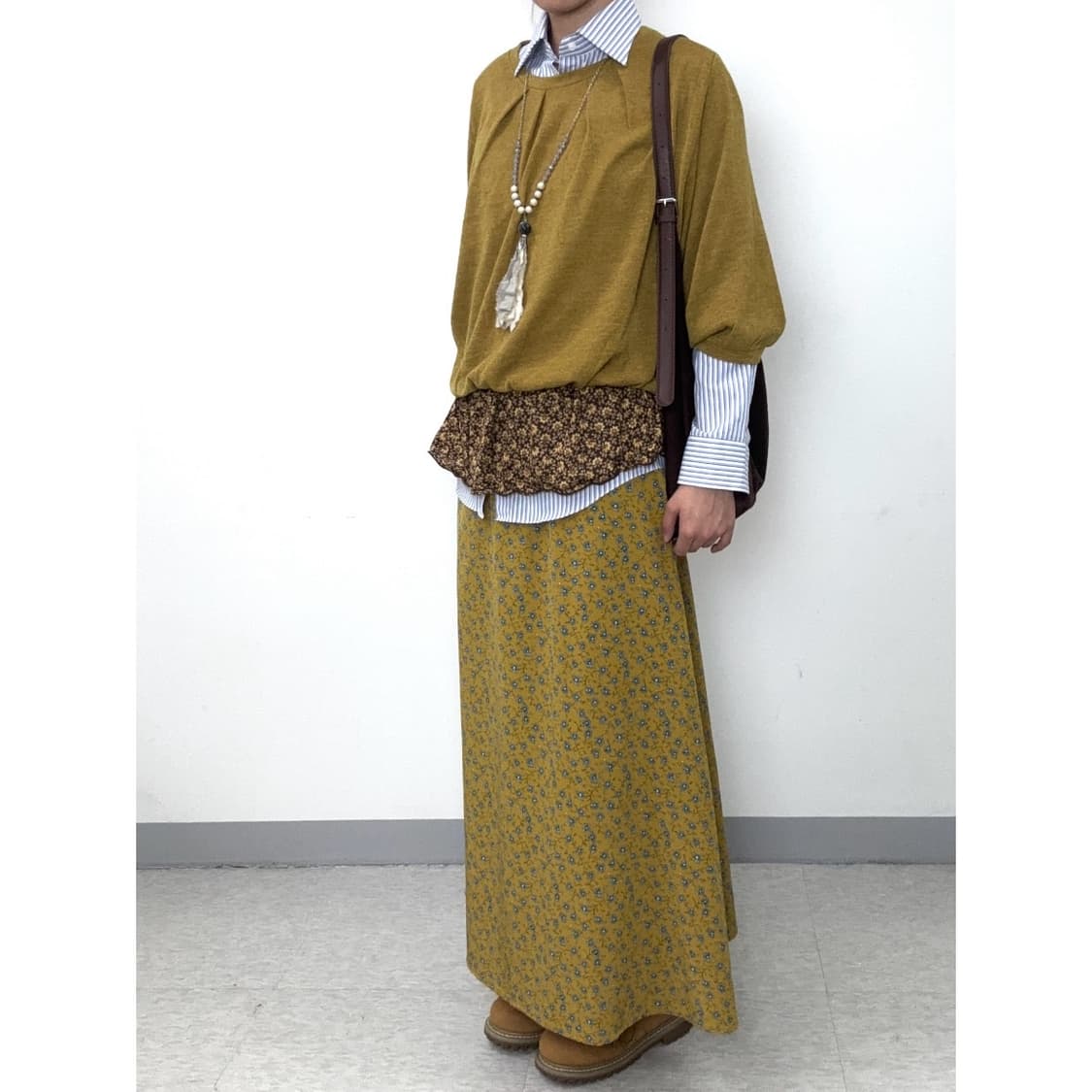 빈티지 모리걸 블라우스 원피스 상품이미지3