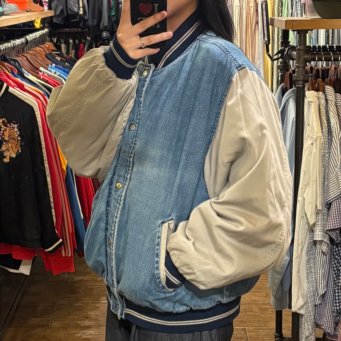 [HI] vtg 데님바시티자켓 상품이미지3