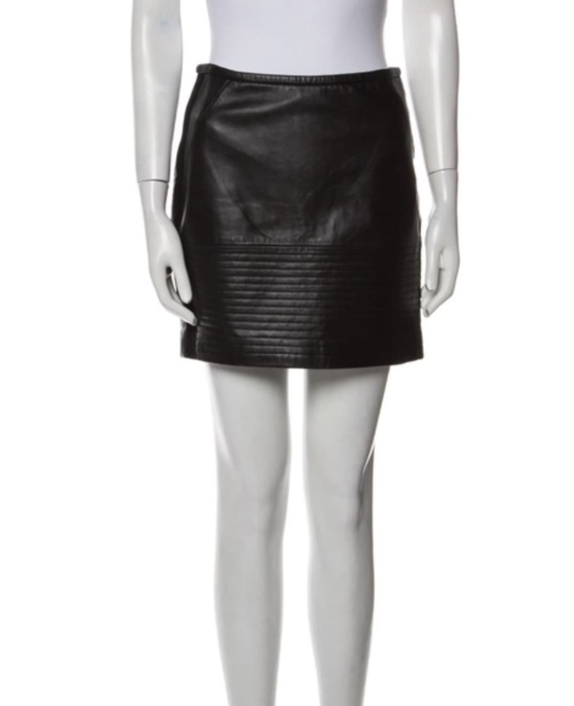 SANDRO 산드로 미니 스커트(레더-램스킨)2 사이즈 상품이미지2