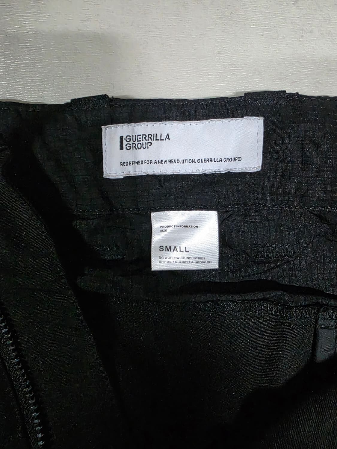 게릴라그룹 S4-PL01 블랙 팬츠 바지 s사이즈 상품이미지4