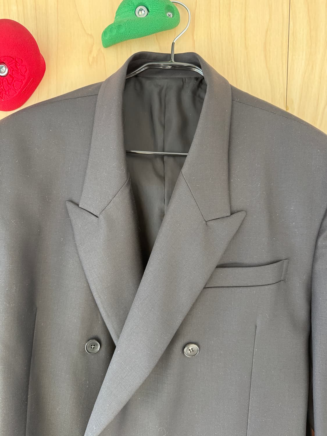 유스. 오버사이즈. 더블브레스티지. 블레이저. 자켓. L 상품이미지5