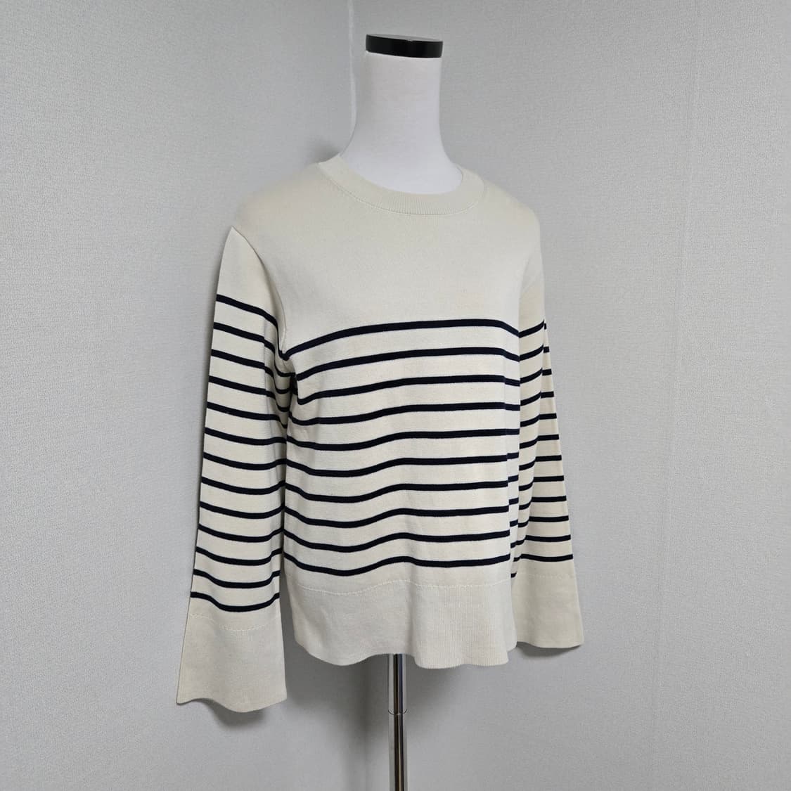 앤아더스토리즈 코튼 스트라이프 니트 / 여성 니트/ 여자 니트 상품이미지7
