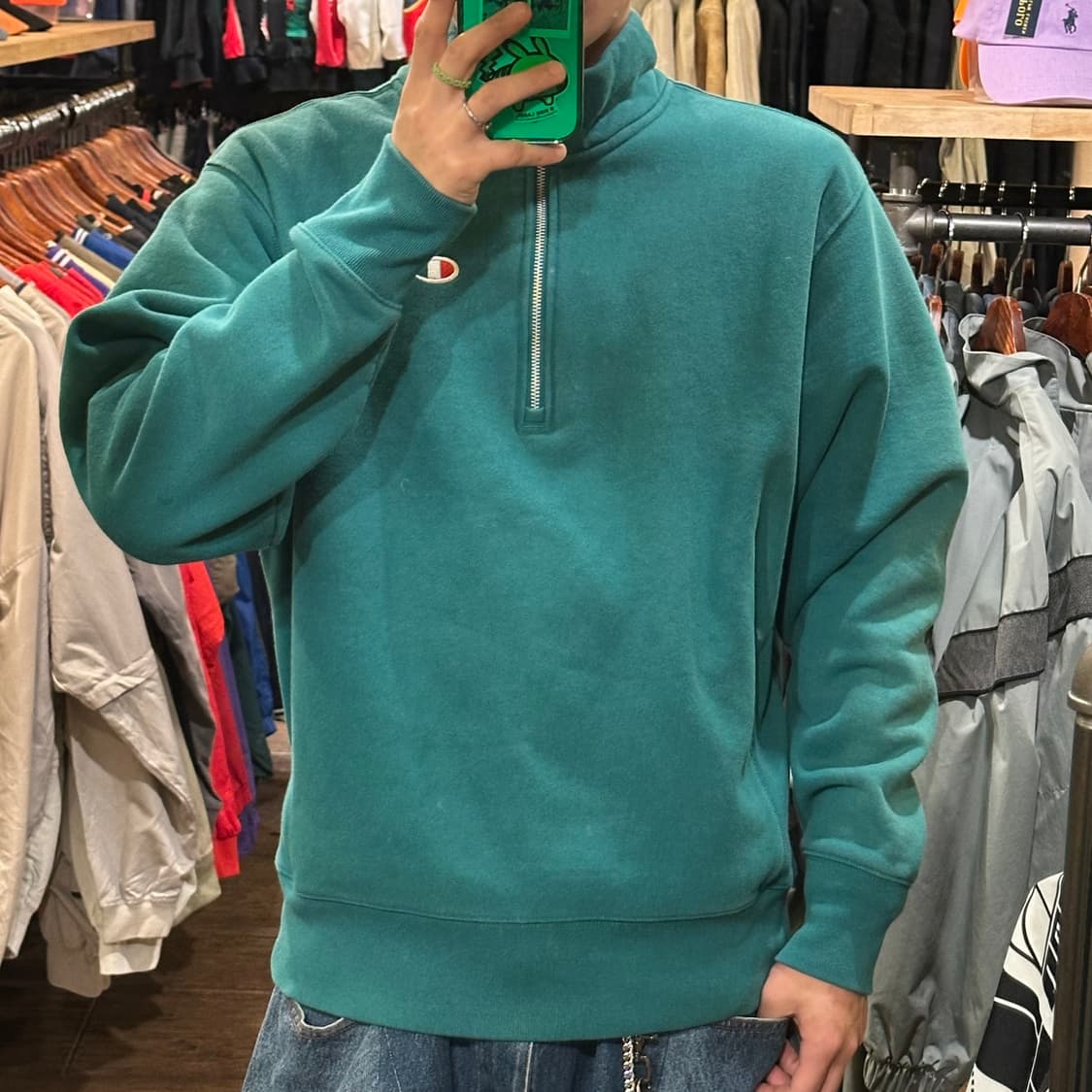 [HI] 챔피온 아노락 그린 상품이미지2