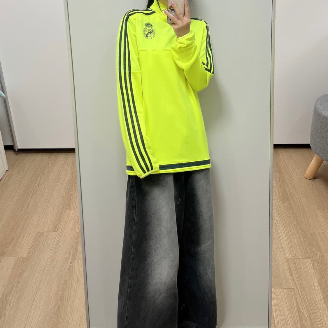 아디다스 15-16 레알마드리드 트레이닝 탑 롱슬리브 져지 상품이미지1