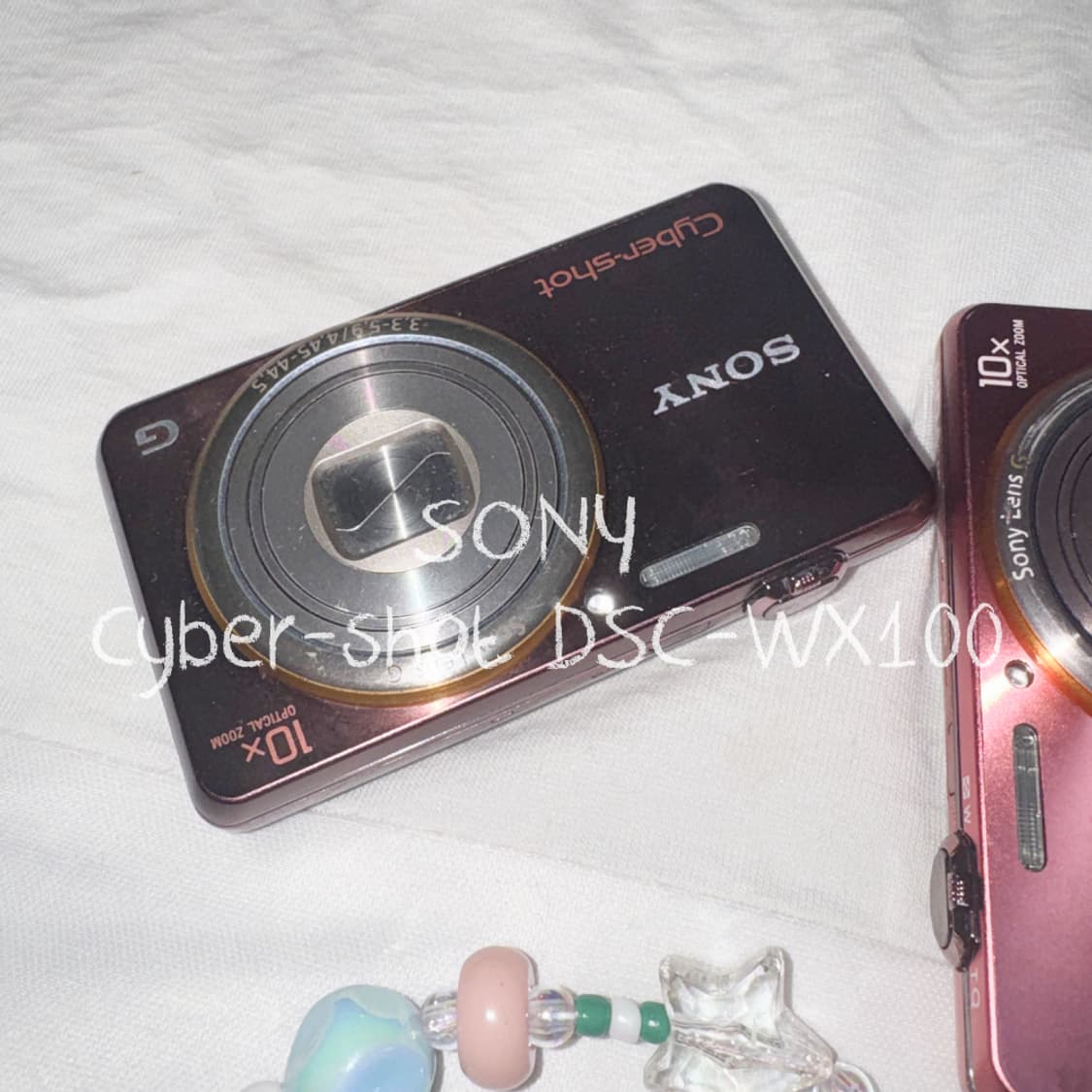 소니 sony 사이버샷 DSC-WX100 빈티지 디카 디지털카메라 퍼플 상품이미지1