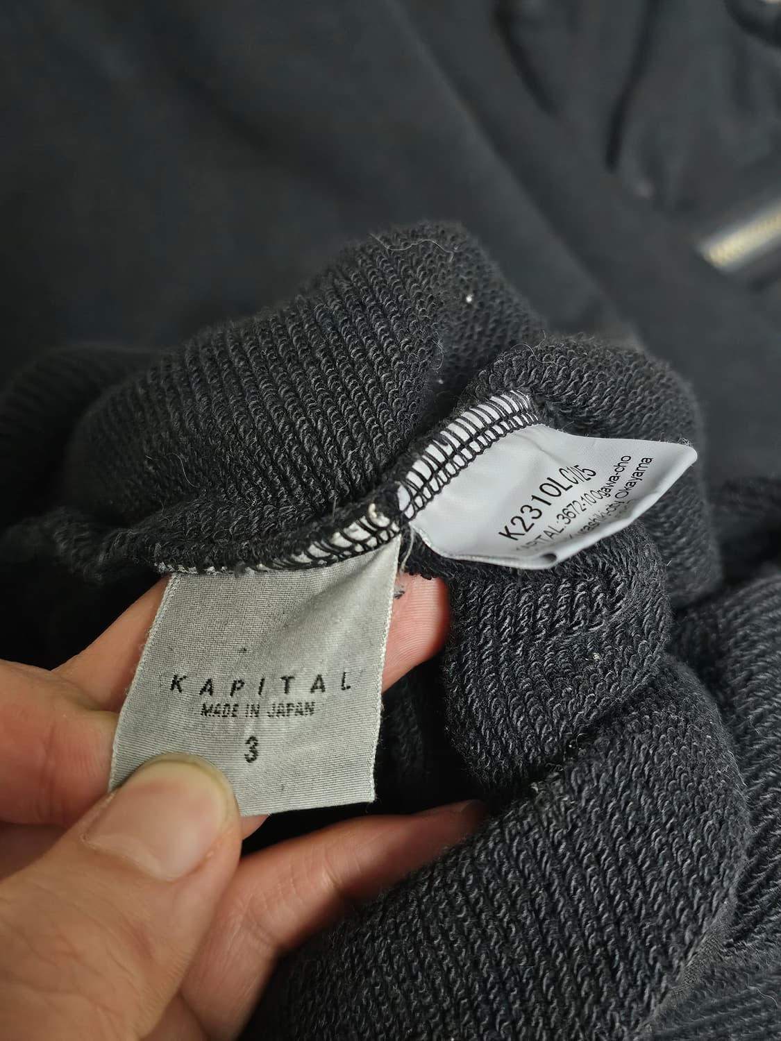 [3] 캐피탈 니켈 집업 블랙 상품이미지6