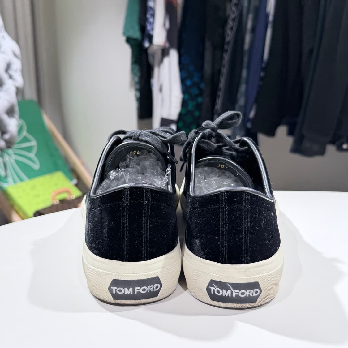 (A/9) / 톰포드 캠브리지 레이스업 스니커즈 블랙 상품이미지4