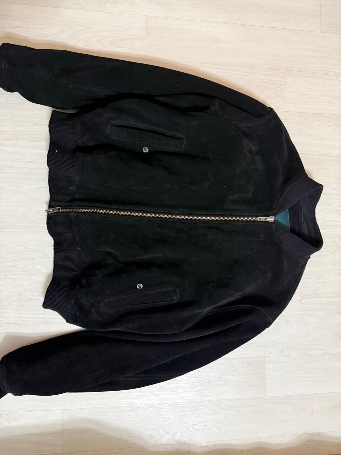 언더마이카 불꽃 스웨이드 자켓 1사이즈 상품이미지2