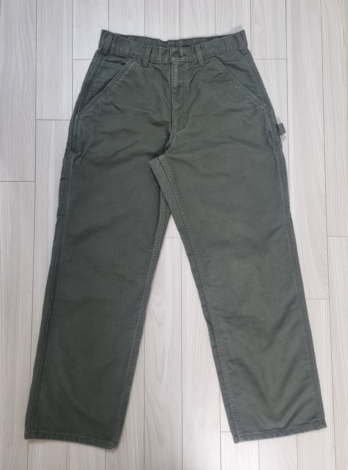 칼하트 모스그린 워크팬츠 B11 32X30 상품이미지2