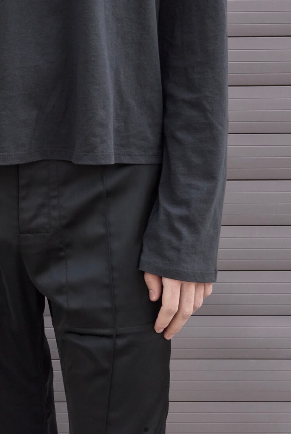 semi longsleeve charcoal 3 상품이미지2