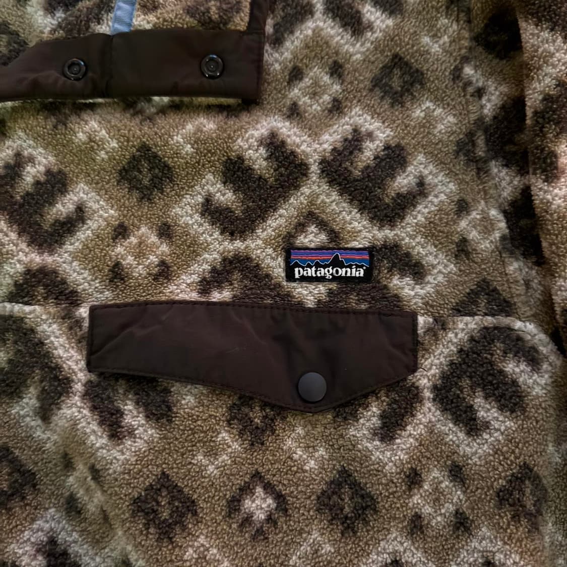 10s 파타고니아 신칠라 스냅-T 과테말란 탱고 베어 브라운 상품이미지2