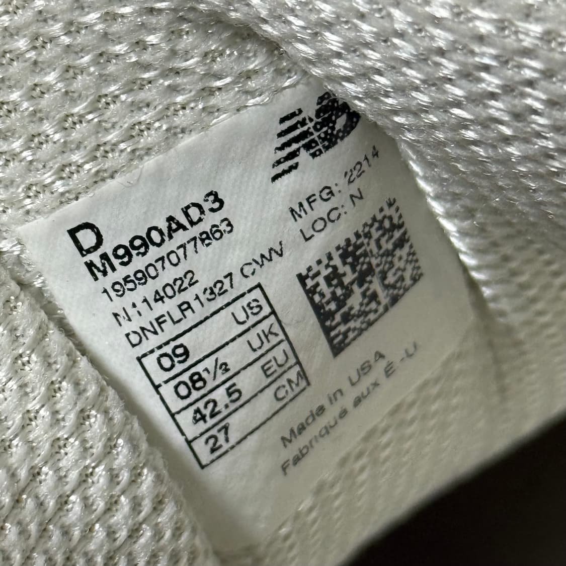 [정가 30만원] 뉴발란스 990 문빔 270 상품이미지10