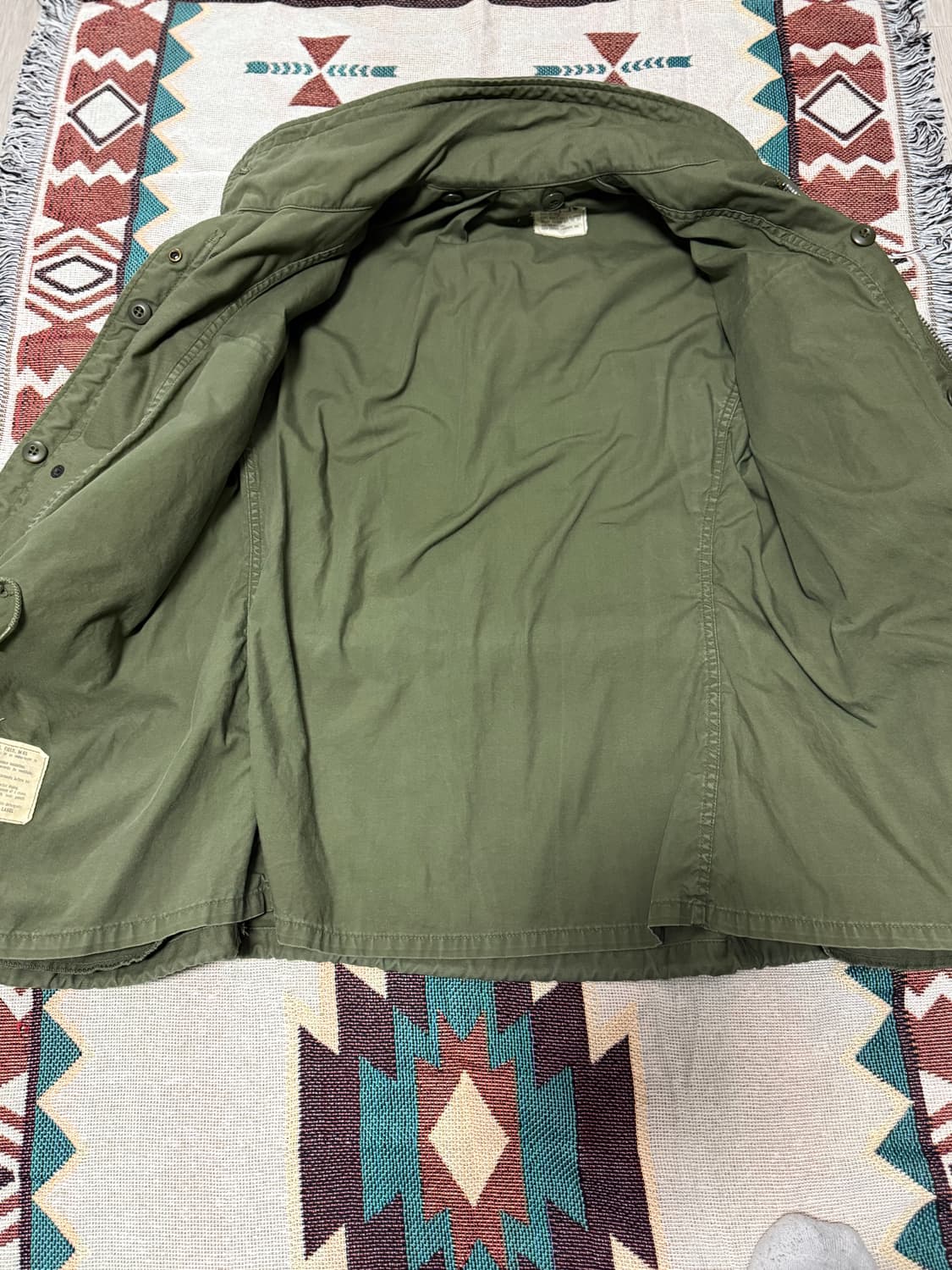 60s 미군 오리지널 M65 필드자켓 2세대 S-S 상품이미지3