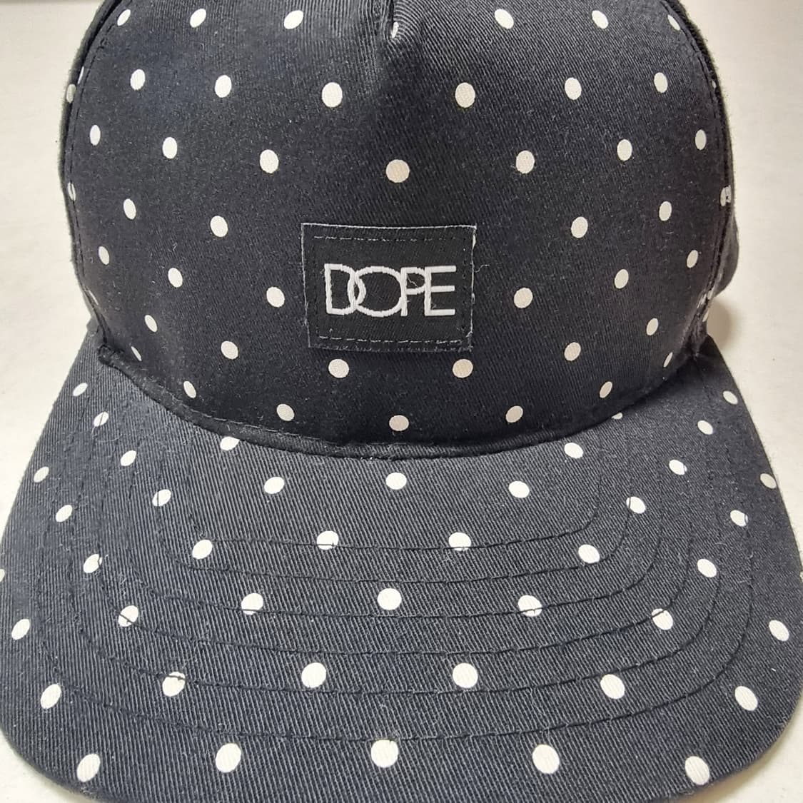 DOPE 도트 패턴 스냅백 상품이미지2