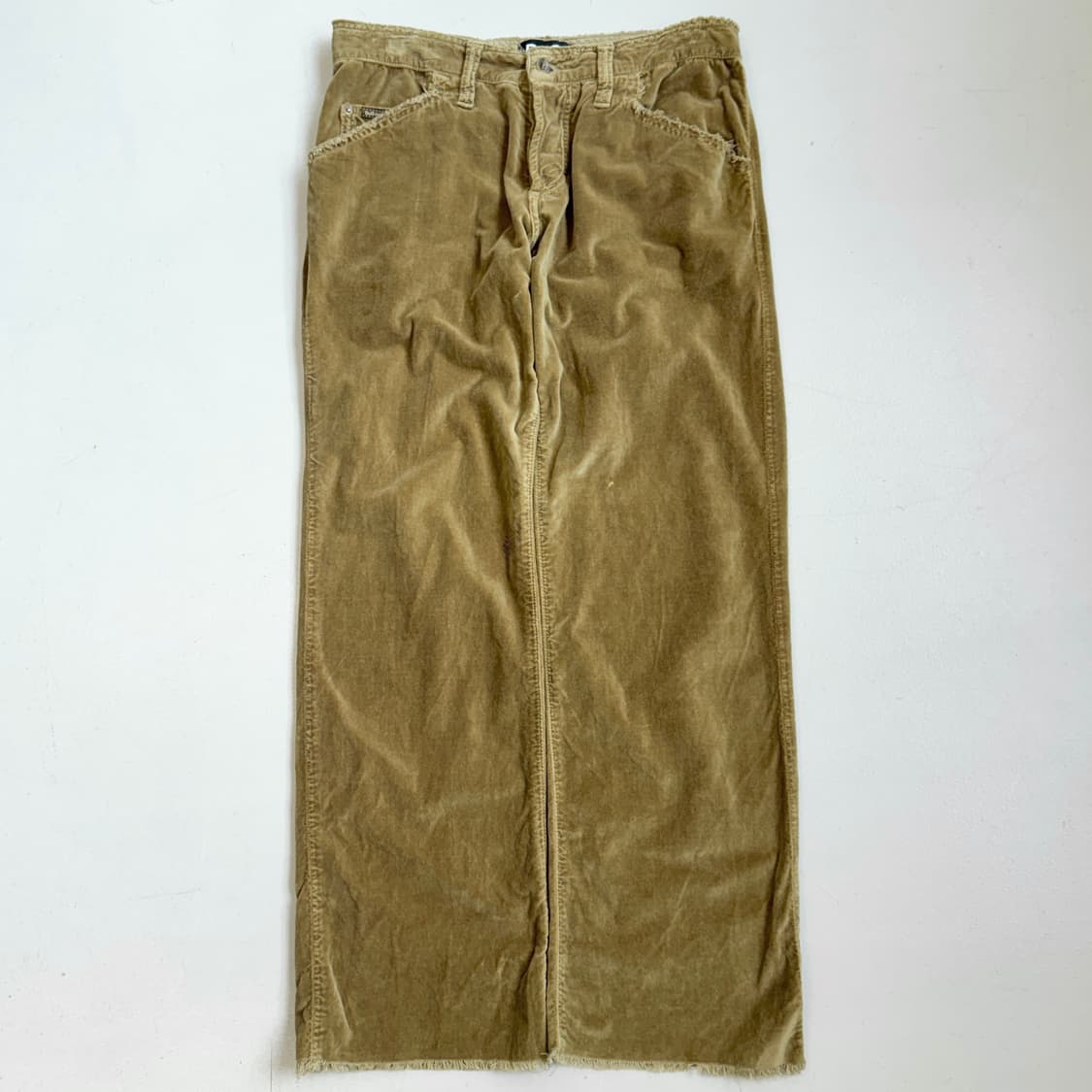 돌체앤가바나 코튼 벨벳 팬츠 브라운 상품이미지2