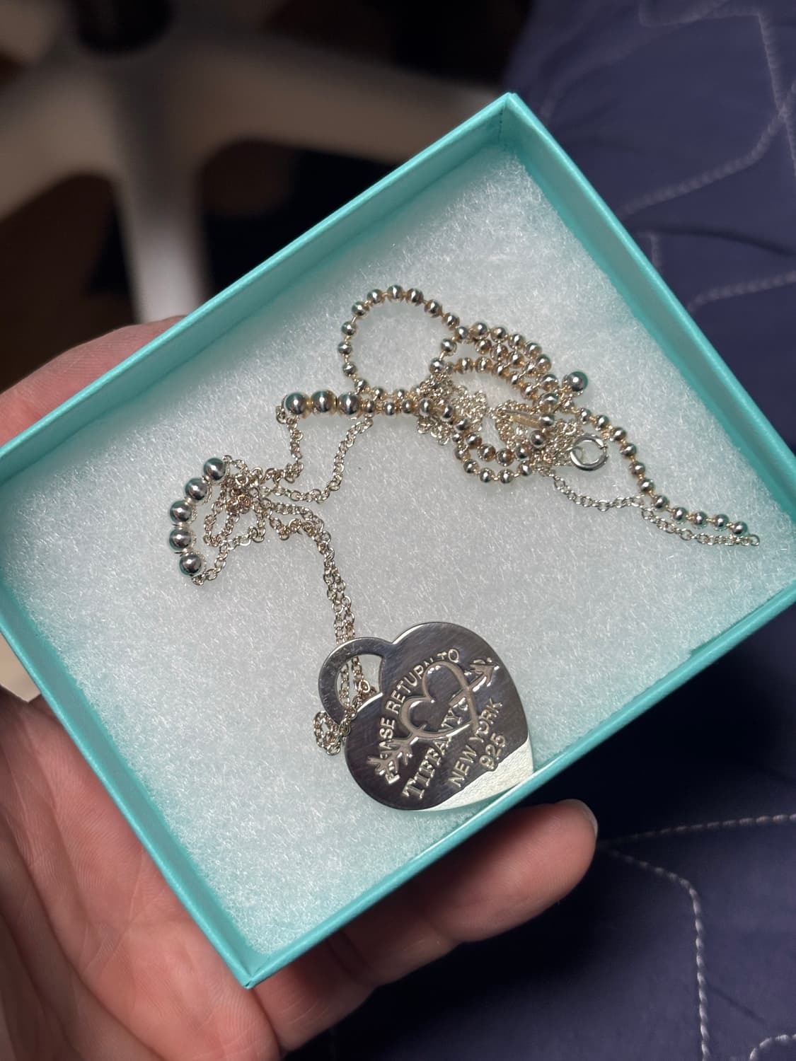 티파니 목걸이 상자, 리본, 포함 상품이미지1