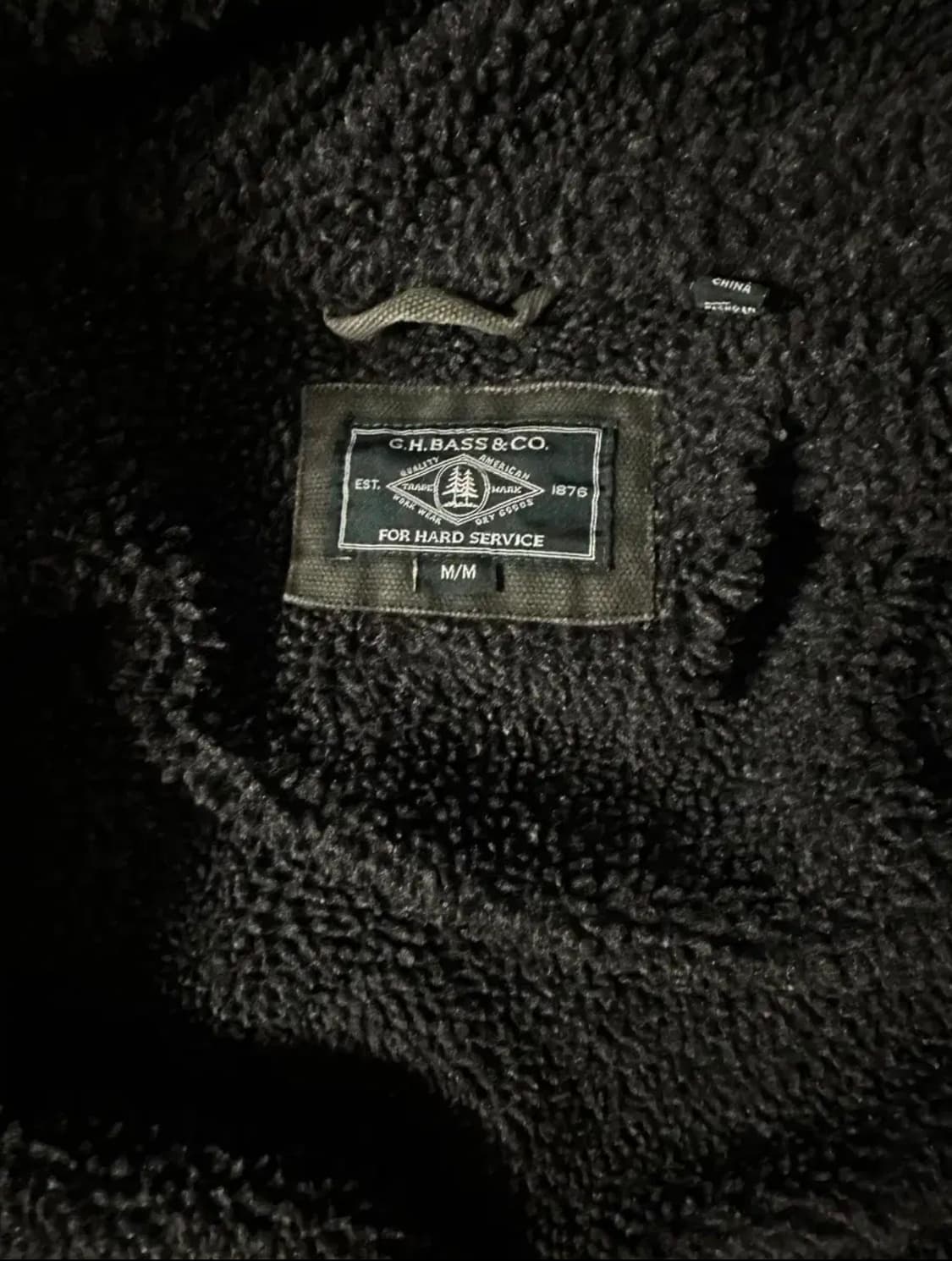 gh bass co 덕 후드집업 상품이미지3