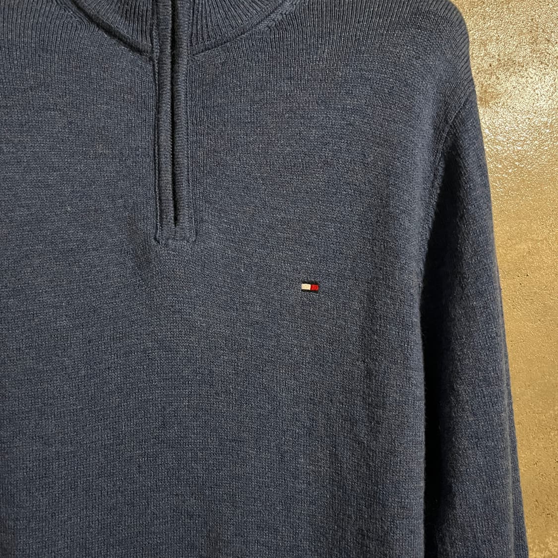 타미힐피거 램스울 반집업 니트 상품이미지6