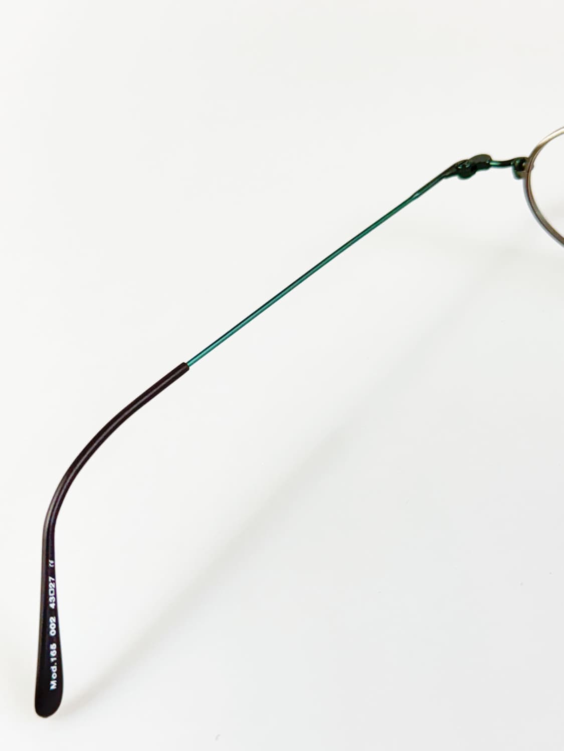 90s VISTAN 투톤 슬림 오벌 와이어 빈티지 안경 상품이미지7