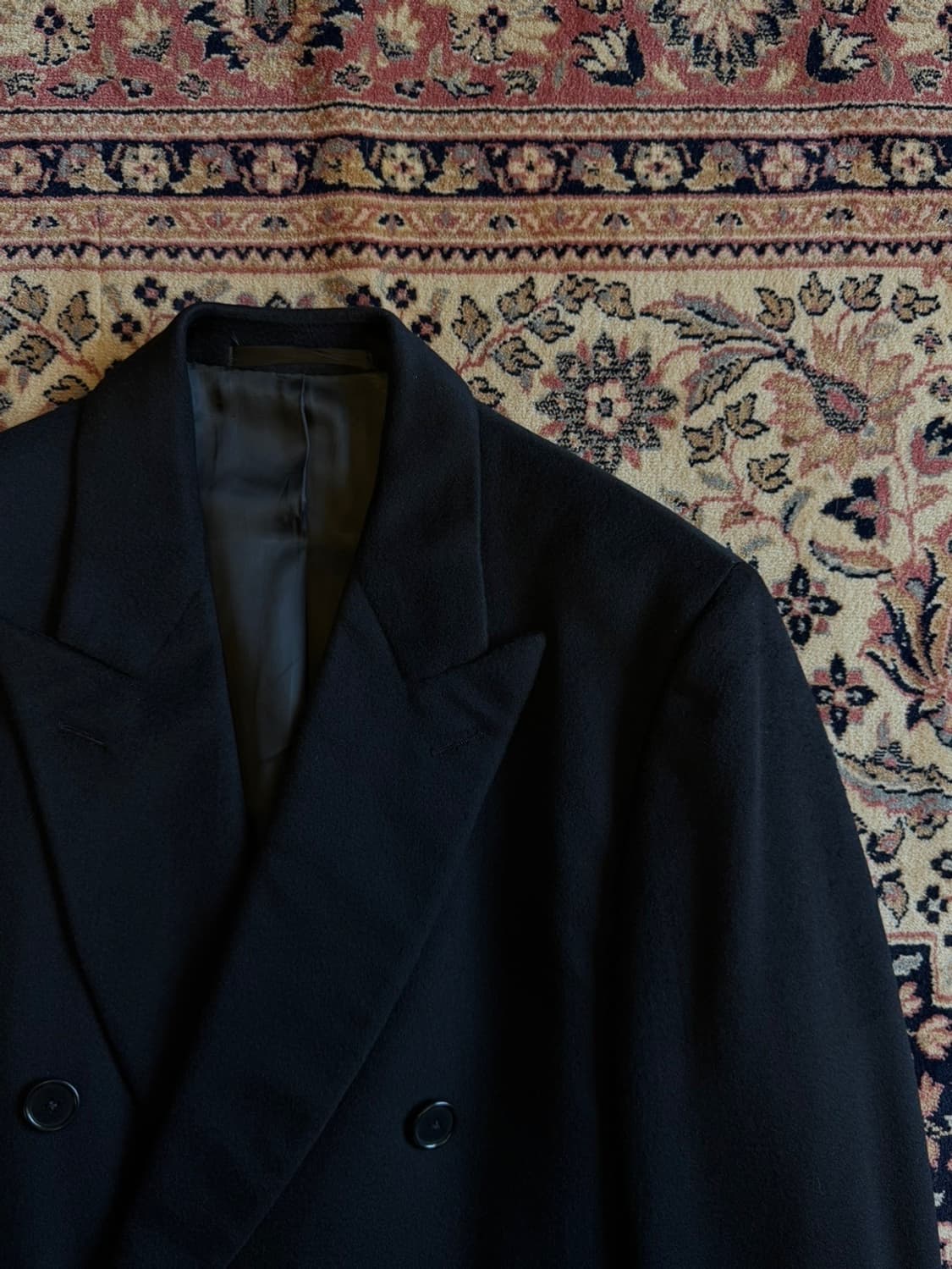 MARCUS 로로피이나 캐시미어 더블 브레스티드 코트 105 상품이미지3