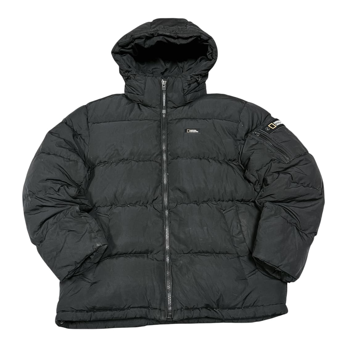✨ (바배) 내셔널 지오그래픽 덕다운 블랙 패딩  상품이미지1