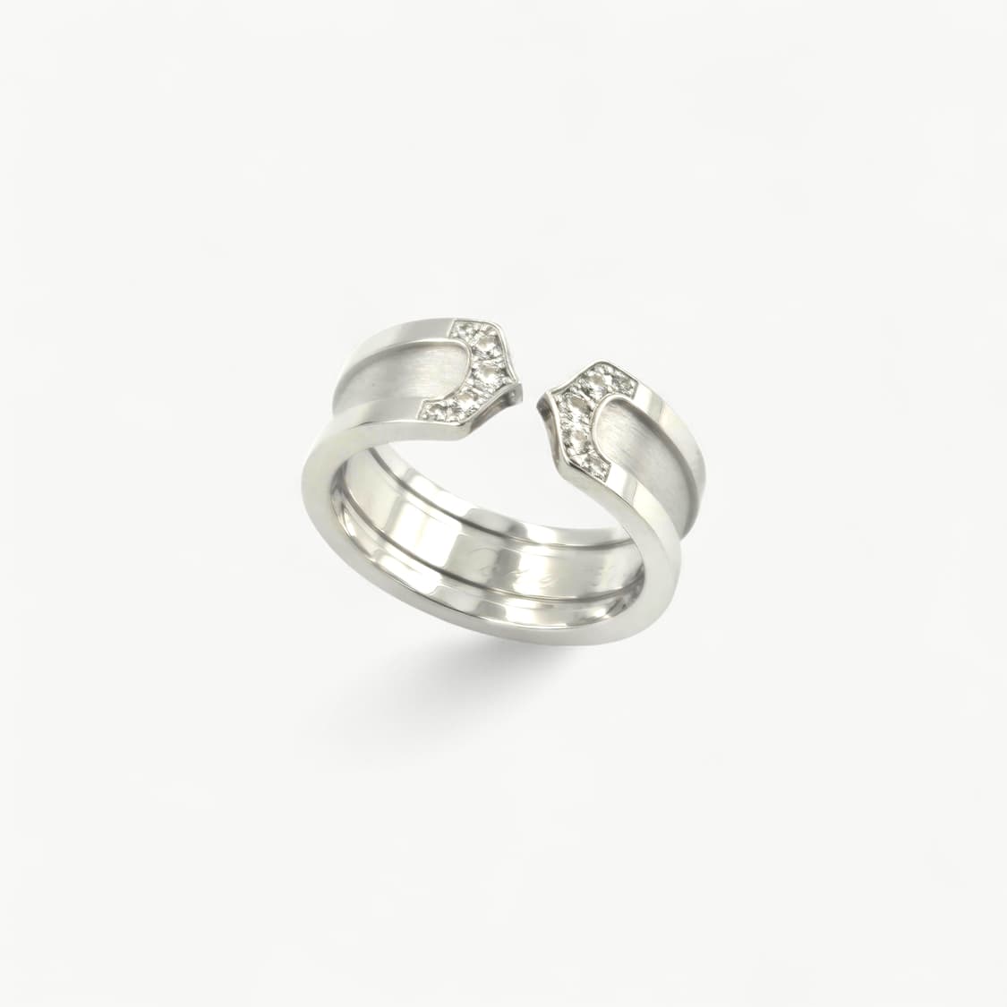 까르띠에 18k 2C 다이아몬드 링 상품이미지2